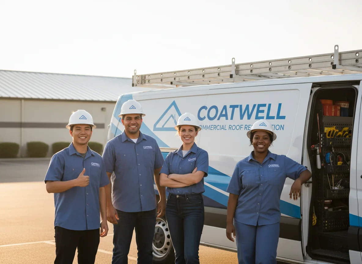 Commercial roof coating company in Dannebrog, NE
